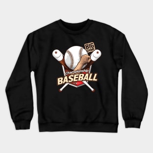 Baseball Crewneck Sweatshirt